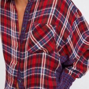 Free People button up blouse